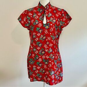 RIXO Lolita Dress Red